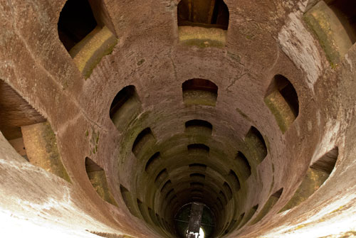 聖パトリッツォの井戸内部