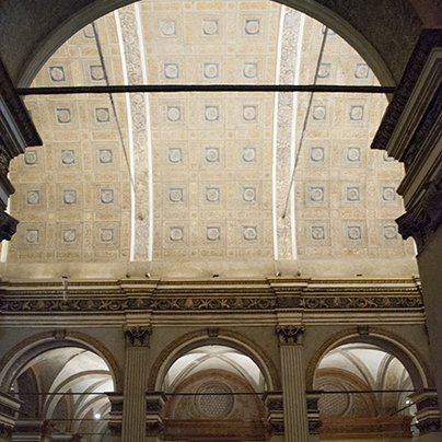 サンサティロ教会天井