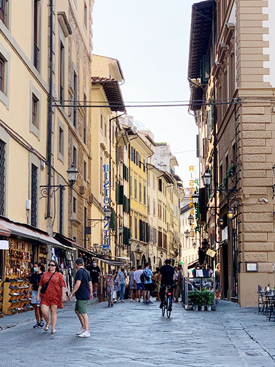 フィレンツェの街
