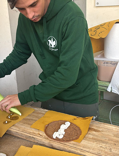 ネッチとリコッタチーズ