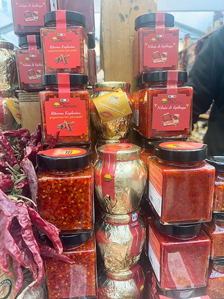 カラブリアの屋台