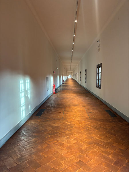 ヴァザーリの回廊入り口