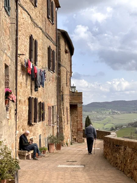 ピエンツァの村