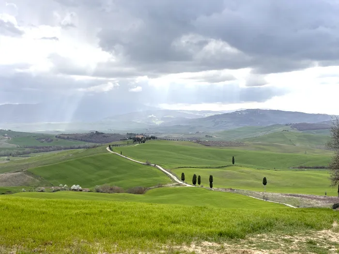 3月オルチャ渓谷