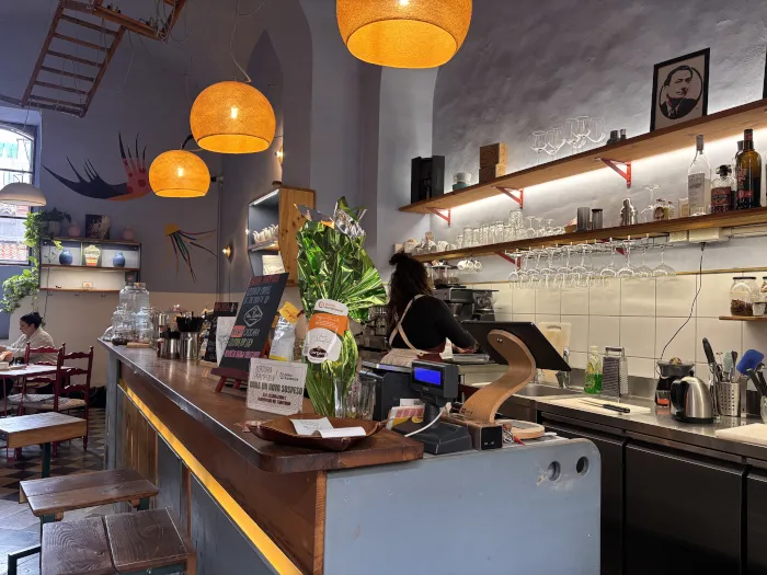 カフェの店内
